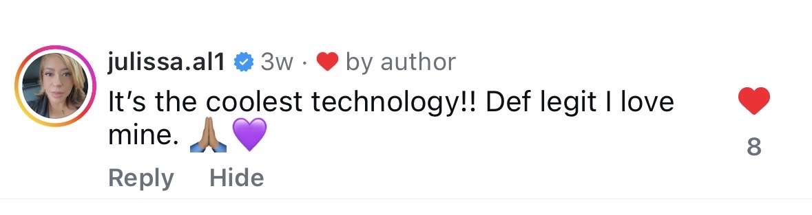 It's the coolest technology!! Def legit I love mine.